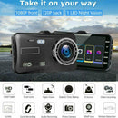 Car Camera Recorder HD 1080P 170° Wide Angle Lens Car Cam screen LCD Camera X9O3