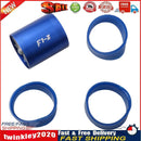 F1-Z Car Air Intake Double Turbine Refit Turbo Gas Fuel Saver Fan (Blue) Newly