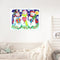 5D DIY Full Drill Round Shape Snowman Rhinestone Diamond Drawing for Bedroom