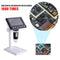 8 LED Digital Microscope Electronic LCD 1000X Magnifier w/ Bracket (White) Newly