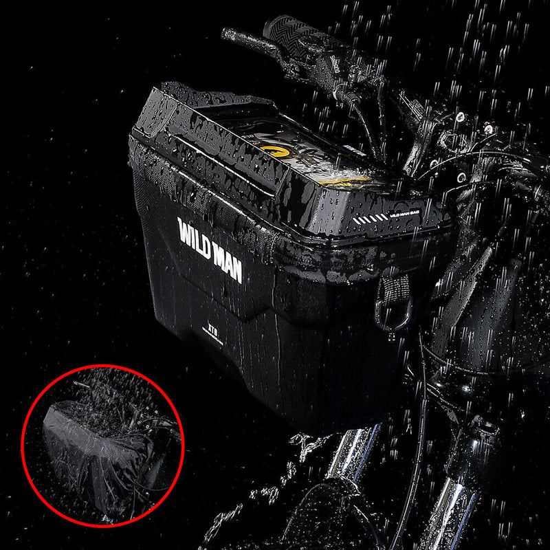 MTB Bicycle Handlebar Bags Front Frame Phone Holder Case for M365 Bike Cycling