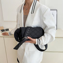 Simple Crossbody Handbags Solid Color Messenger Handbags Small Flap for Shopping