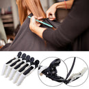 5pcs Sectioning Hair Clamps Alligator Clips Grips Hairpin (Black White) Newly