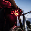 LED Bike Taillight USB Rechargeable Smart Brake Sensing Night Riding Rear Lights