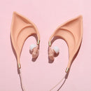 Stereo Silica Gel Built In Mic Elf Ears Earphone Earbuds In-Ear Headphone Fairy