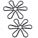 Black Packback Buckles Snap Clip Water Bottle Hooks Keychain D Carabiner