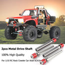 2pcs Metal Drive Shaft Drive Axle for 1/10 RC Rock Crawler Car Axial SCX10 Newly