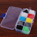 Acoustic Guitar Picks with Box 0.46-1.2mm Thickness Plectrum Random (30pcs)