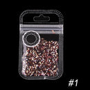 Glitter Drill Shiny Diamond Nail Sequin Sparkly Flakies Nail Art Decor(1)
