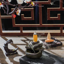 Ornament Home Decor Ceramic Incense Burner Backflow Censer Fragrance Lamp