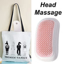 Neck Kneading Silicone Electric Body Health Care Scalp Massage Head Massager