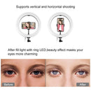 Ring Light LED Video Light Kit Tripod Stand 10.2 inch For Tik Tok Youtube