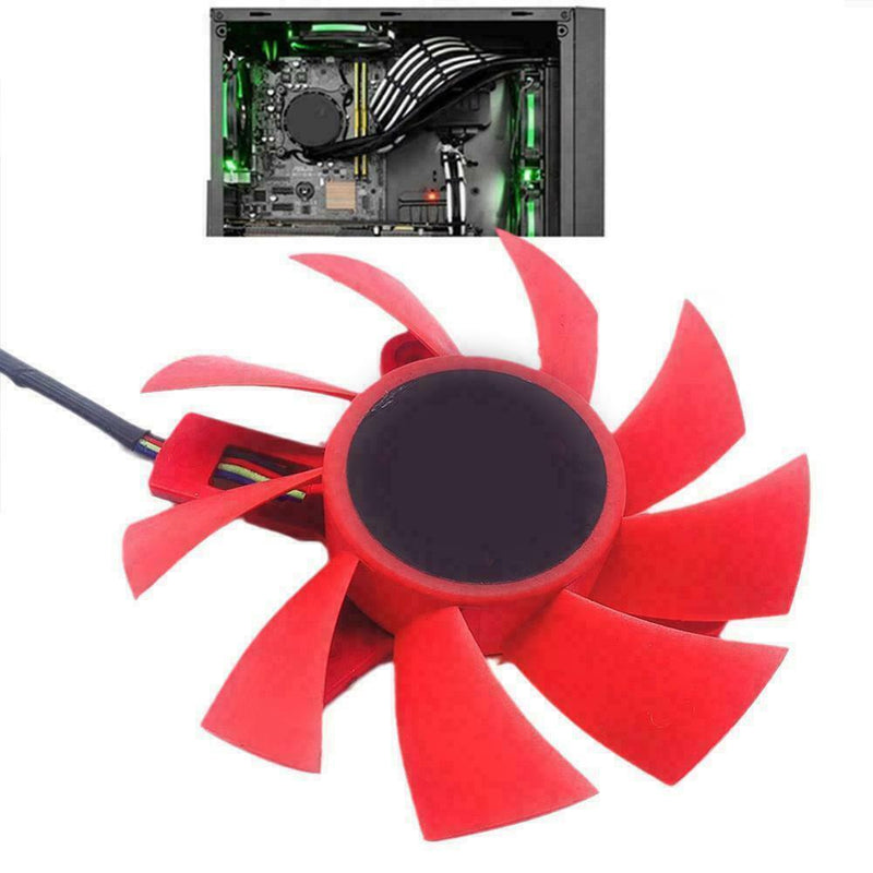 FD8015U12S 4Pin Graphic Card Cooling VGA Fan For AMDRX570 I7P5 12V0.5A 580 D3N6