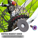 RISK Bicycle Headset Cover Carbon Fiber MTB Road Bike Stem Top Cap (28.6mm)