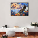 50x40cm DIY Landscape Digital Oil Drawing Frameless Picture Home Wall Decor