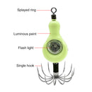 60g Luminous Bait Squid Jigs Hook Lifelike Simulation Fishing Lures (01)