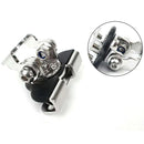 2pcs Stainless Steel Universal Car Auto Hood LED Work Light Bracket Holders