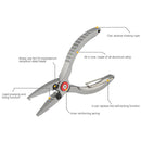 #A Mini Fishing Pliers Aluminum Alloy Hook Remover Accessories for Fisherman A