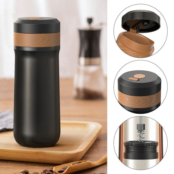 with Filter Self-Lock Espresso Coffee Tea Maker 320ML French Press Coffee Maker