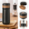 with Filter Self-Lock Espresso Coffee Tea Maker 320ML French Press Coffee Maker