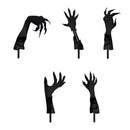 Halloween Acrylic Plugin Home Decor Ghost Hand for Terraces Backyards Sidew