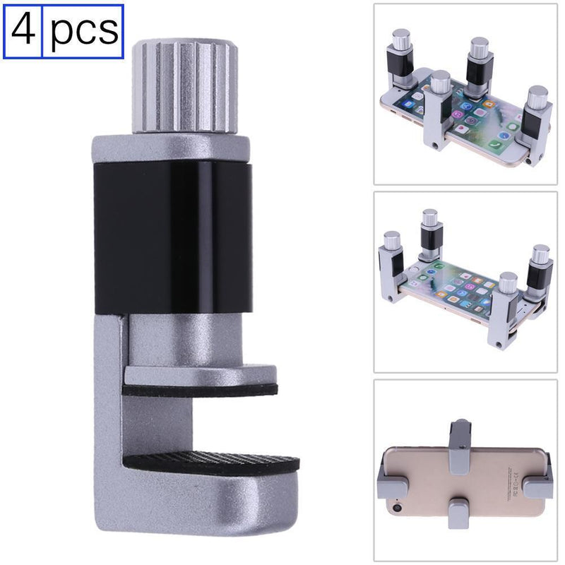 4pcs Adjustable Plastic Clip Fixture LCD Screen Clamp Phone Repairing Tools