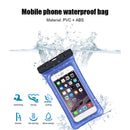 Transparent Waterproof Phone Case Swimming Floating Airbag Pouch (Blue) Newly