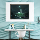 DIY Lighting Deer Full Drill 5D Diamond Painting Embroidery Cross Stitch