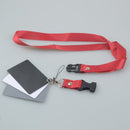 Digital Camera 3in1 Pocket-Size White Black Grey Balance Cards Neck Strap Newly