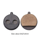 2 Sets Bicycle Brake Pads Durable Electric Vehicle Brake Pads Small for Kugoo M4