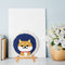 Cute Pattern Punch Needle Embroidery Kit DIY Beginners Easy Needlework Wool Work