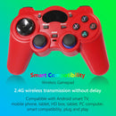 2.4G Wireless Gaming Controller USB Receiver Joystick (No stand Red) Newly