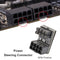 ATX 8 Pin Female to Male 180 Degree Up Angled Adapter for Graphics Card
