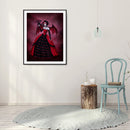 Full Drill Round Diamond Painting Character Series Mosaic Kit Drawing Picture