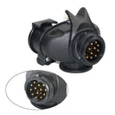 Connector Socket Heavy Duty Towing Plug Wiring Electric Trailer Trailer Truck