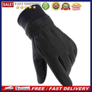 Winter Warm Men Fleece Full Finger Non-Slip Gloves for Outdoor Sport  Motor