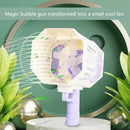 #A 69 Holes Bubbles Gun Machine Kids Bathroom Outdoor Indoor LED Light Blower To