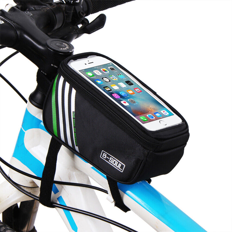 1.5L Cycling Bike Frame Front Tube Bag Multifunctional Bike Bag
