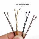 4 Sets Fashion Tools Wave Salon Barrette Hairpin Hair Styling Clip Bobby Pin