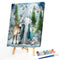 Santa Claus Oil Paint By Numbers Kits Canvas Drawing DIY Christmas (100350)