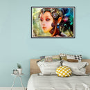 1000pcs DIY Jigsaw Science Fiction Girl Puzzle Picture Toys Kids Room Decor