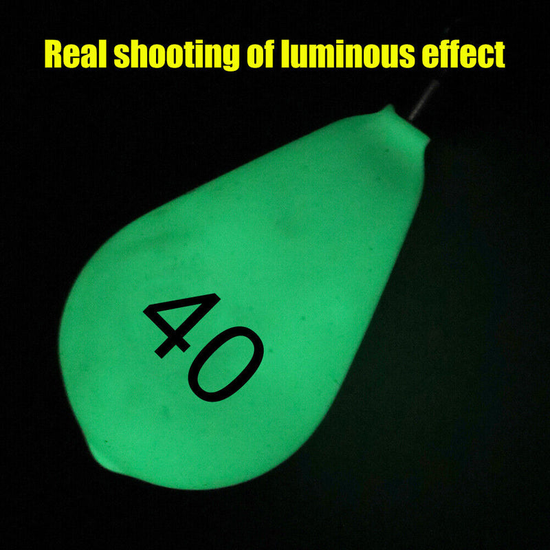 Luminous Fishing Plumb Pendant Hook Connector Sinker Fishing Tackle (150g)