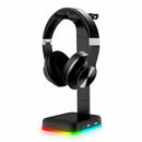 Headphone Headset Holder with RGB Light Earphone Bracket Desktop Display Stand