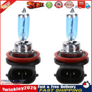 2pcs H11 12V 55W Blue Halogen Light Bulbs for Car Headlamp Headlight Newly