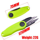 Cross Stitch Fishing Line Scissors Cut Clipper Metal Blade Plastic Handle