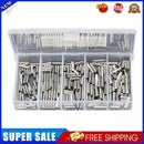 5size Single Barrel Crimping Sleeves Fishing Line Wire Leader Copper Tubes