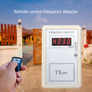 Handheld Remote Control Wireless Frequency Meter Counter Tester with Power Cable