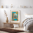 5D Flower Mosaic Diamond Painting Drawing Partial Special Shape Drill Craft K
