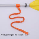 Elastic Kayak Paddle Leash Adjustable with Hook Fishing Rod Pole Coiled Lan