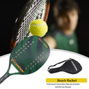 Lightweight Carbon Fiber Beach Tennis Racket Portable Outdoor Sport Accessories